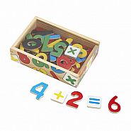 M&D MAGNETIC WOODEN NUMBERS &
