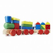 M&D WOODEN STACKING TRAIN