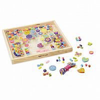 Melissa and Doug Bead Bouquet Wooden Bead Kit
