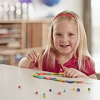 Melissa and Doug Bead Bouquet Wooden Bead Kit