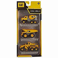 CAT Metal Construction 3 Pack