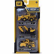 CAT Metal Construction 3 Pack