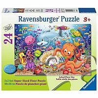 Ravensburger 24 Piece Floor Puzzle: Fishies Fortune