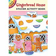 Gingerbread House Sticker Activity Book