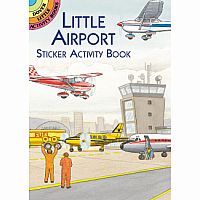Little Airport Sticker Activity Book