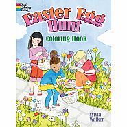 Easter Egg Hunt Colouring Book