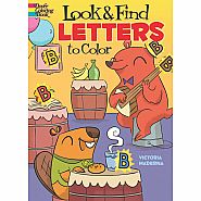Look & Find Letters to Colour