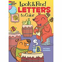 Look & Find Letters to Colour