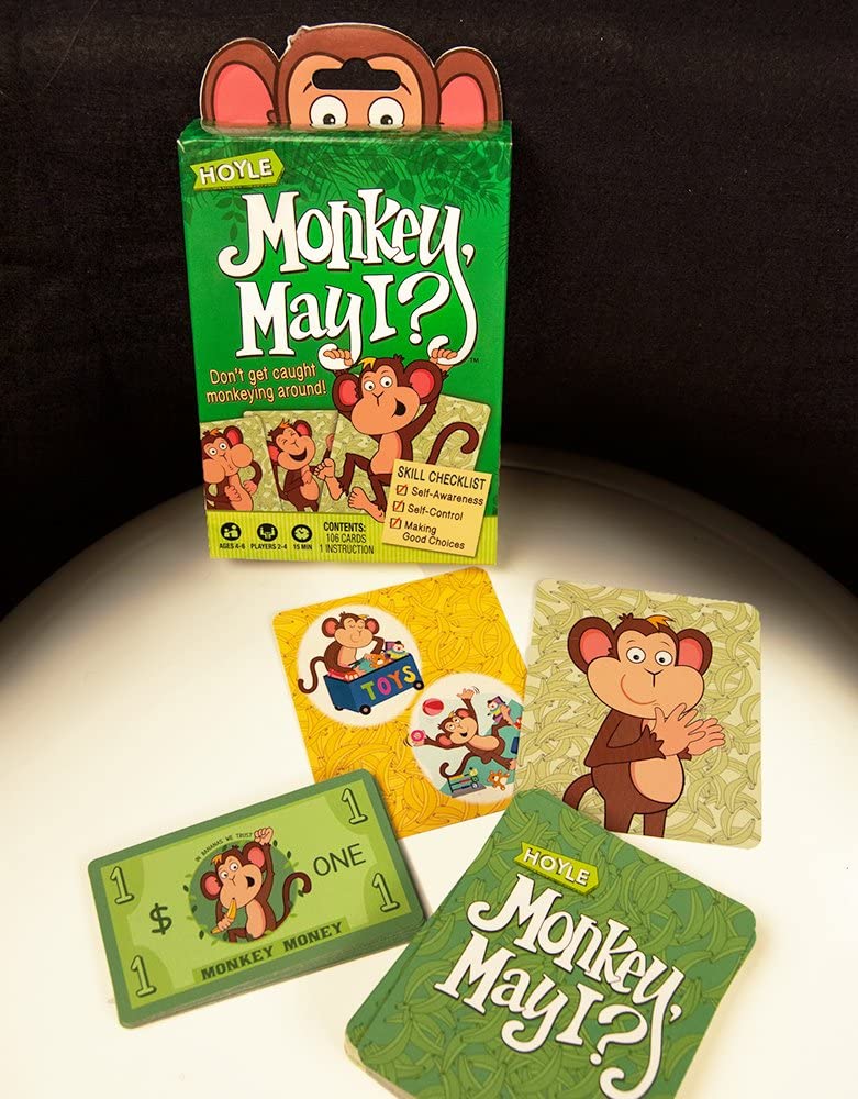 HOYLE MONKEY MAY I CARD GAME Timeless Toys Ltd.