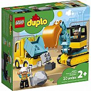 LEGO DUPLO Truck & Tracked Excavator
