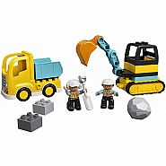 LEGO® Duplo: Truck & Tracked Excavator