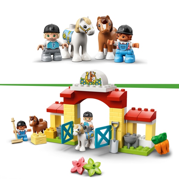 LEGO DUPLO Horse Stable and Pony Care Timeless Toys Ltd