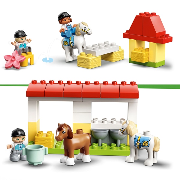 LEGO DUPLO Horse Stable and Pony Care - Timeless Toys Ltd.