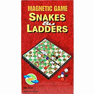 Magnetic Travel Game Snakes and Ladders