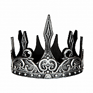 Great Pretenders Medieval Crown Silver/Black 