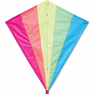 Premier Kites 30 inch Diamond Kite: Neon