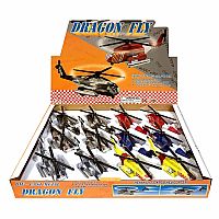 6 inch Die-cast Rescue / Army Helicopter