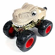 8 inch Die-cast Monster Dino Car