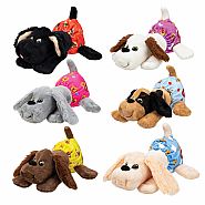 Pound Puppies Newborns (Black with Red Bottoms))