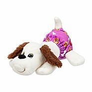 Pound Puppies Newborns (White with Purple Bottoms))