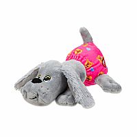 Pound Puppies Newborns (Grey with Pink Bottoms))