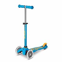 Micro Mini Deluxe Scooter with LED Wheels - Ocean Blue