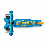 Micro Mini Deluxe Scooter with LED Wheels - Ocean Blue