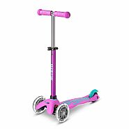 Micro Mini Deluxe Scooter with LED Wheels - Lavender