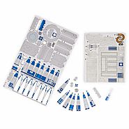 4D Build Star Wars R2-D2 Puzzle Model Kit