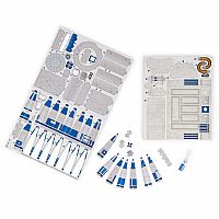 4D Build Star Wars R2-D2 Puzzle Model Kit