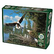 Cobble Hill 1000 pc Puzzle - Nesting Eagles