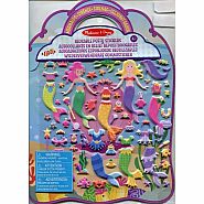 Reusable Puffy Stickers - Mermaids 