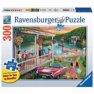 Ravensburger 300 Piece Puzzle: Summer at Lake
