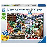 Ravensburger 500 Piece Jigsaw Puzzle: Après All Day