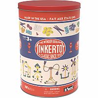 Tinkertoy Classic 100 piece Tin 