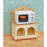 Calico Critters Microwave Cabinet