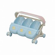 Calico Critters Triplets Stroller