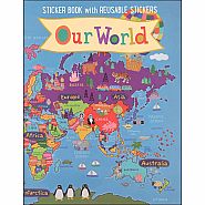 Our World Reusable Sticker Book