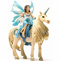 Schleich Bayala® Eyela Riding on Golden Unicorn