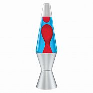 Lava Lamp - 14.5 inch Red & Blue