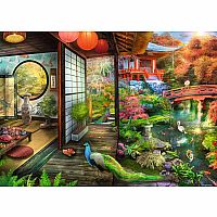 Ravensburger 1000 Piece Jigsaw Puzzle: Japanese Garden Teahouse