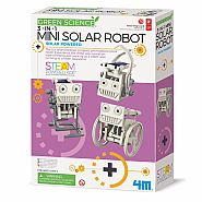 Green Science 3-in-1 Mini Solar Robot