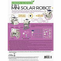 Green Science 3-in-1 Mini Solar Robot