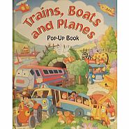 3D Giant Pop-Up Book - Trains Boats & Planes