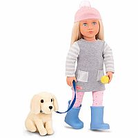 Our Generation Deluxe Doll "Meagan" Dogcaring