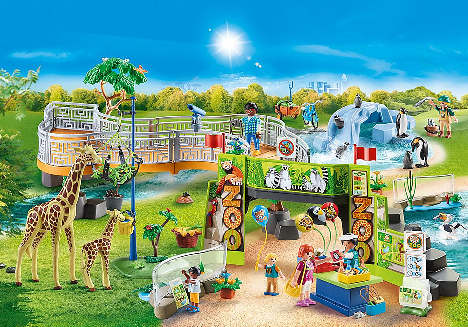 Playmobil Large City Zoo - Timeless Toys Ltd.