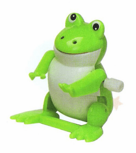 Fireworks Gallery  TWOS COMPANY Animal Wind Up Flipping Toy: Frog