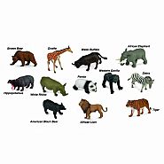 CollectA: Mini Wild Animals Box Set - 12 piece