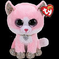 Ty Beanie Boo: Fiona Pink Cat