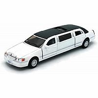 Die-cast Stretch Limousine White